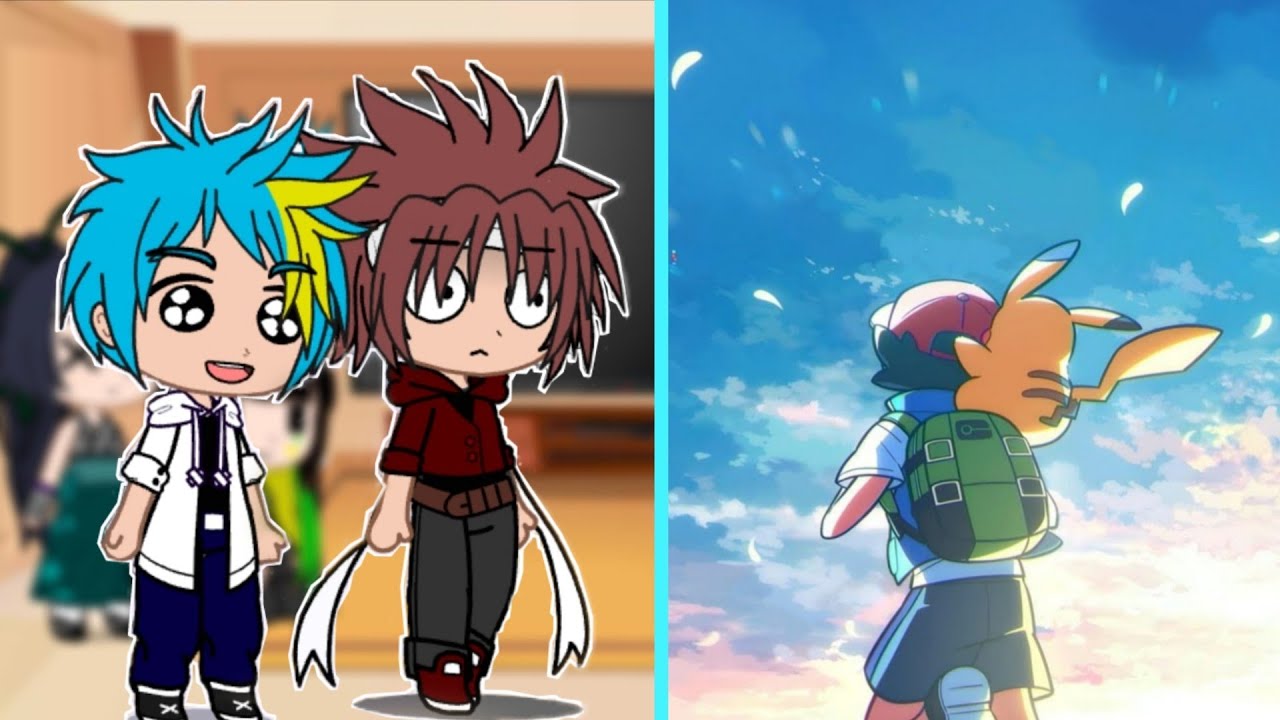 Beyblade X team persona react to pokemon part 1/?  