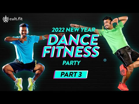 2022 New Year Dance Fitness - Part 3 | Dance Fitness Workout For Beginners | Cardio Workout |CultFit