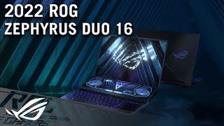 2022 ROG Zephyrus Duo 16 - Two Screens. Zero Boundaries. | ROG