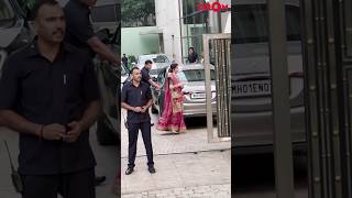 Nita Ambani, Akash Ambani & Radhika ARRIVE with heavy security at Isha Ambani's house 😱 #shorts screenshot 2