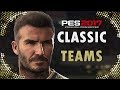 PES 2017 | CLASSIC TEAMS FOR PES PROFESSIONALS PATCH 5.0,5.1 "(download & install)