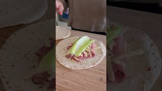Ham and Cheese Wraps