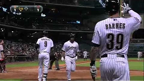 2012/08/28 Martinez's solo homer