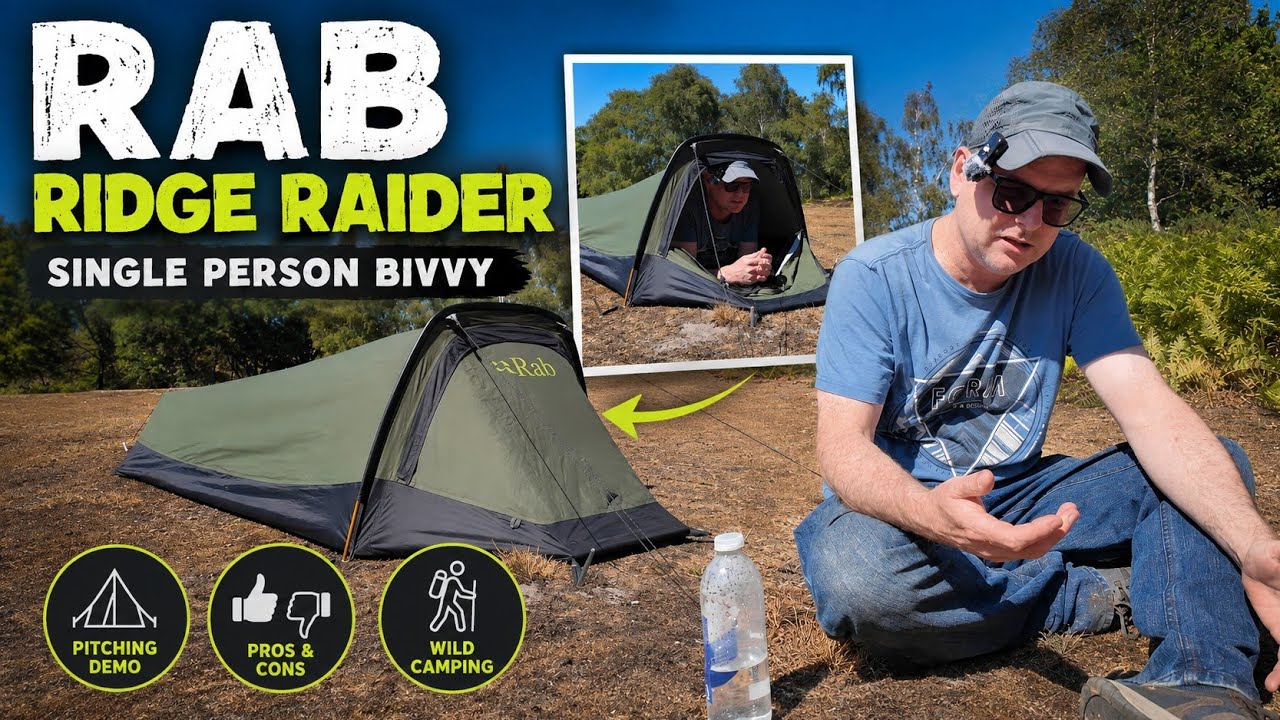 Rab Ridge Raider | Pros and Cons of a Hooped Bivi - YouTube