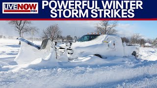 Winter storm warning: Snow storm weather forecast update | LiveNOW from FOX