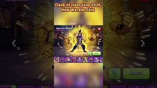 NEW Anime Fury Warden Skin Revealed! June 2026 Clash of Clans