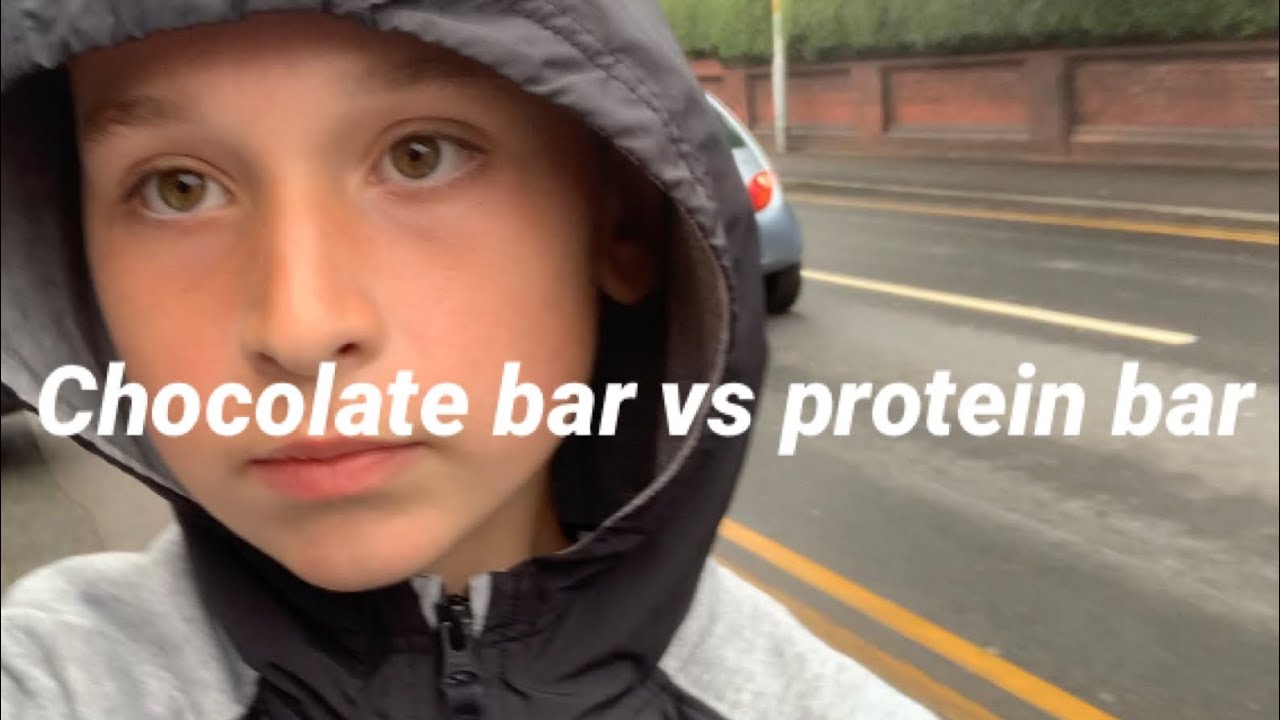 Nutrition information for chocolate bars vs protein bars YouTube