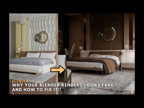 Why your Blender RENDERS looks fake and HOW TO FIX it!!
