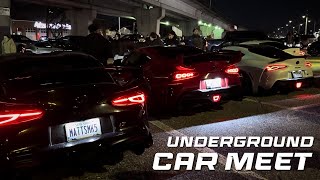 NY TAKEOVER: Underground Car Meet *Insane Mods*