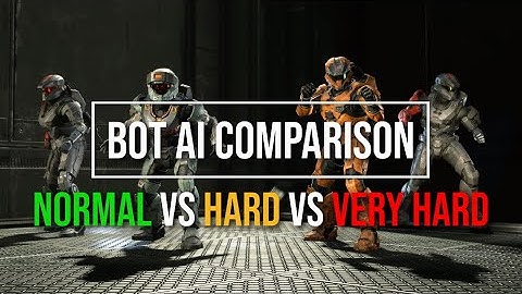 Halo Infinite Bot Comparison - Marine vs ODST vs Spartan difficulty