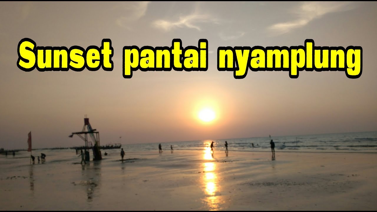 Suasana Terbaru Pantai Nyamplung Kota Rembang Pantai Dengan