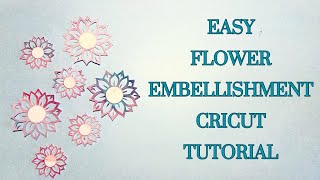 Create easy flower embellishments for junk journaling, card making and scrapbooking
