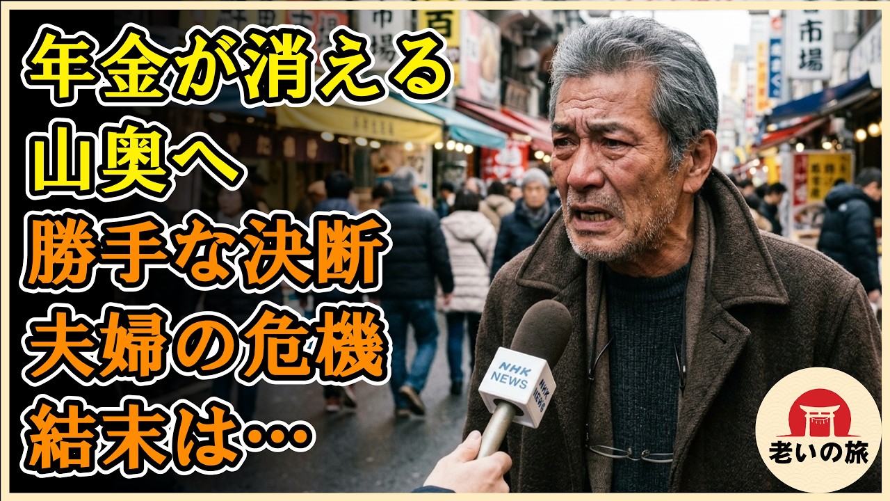 吹雪の夜、妻が乗ったタクシーの赤いテールランプが雪の中で滲んで消えていくのを、私は雪の上に両手をついたまま見送った。群馬の山奥、築六十年の古民家。三百万円で買ったその家に、私たちは越してきてまだ半年しか経っていなかった。「出るな」と私は叫んだ。「もう一度だけ考えてくれ」と。だが妻は振り返らなかった。四十年連れ添った千鶴が、小さなスーツケースひとつで、離婚届を食卓に残して去った。「手帳を燃やし...