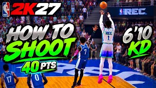 I FIGURED OUT SHOOTING IN NBA2K27! (Biggest green window)