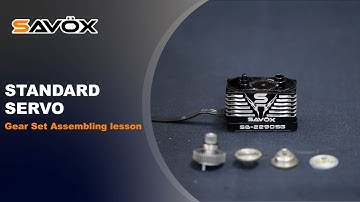 【SAVOX】How to Replace Servo Gears - Standard Servo