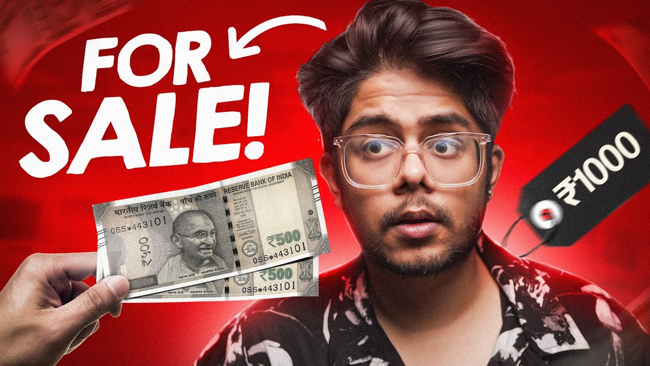 I TRIED SELLING MYSELF!