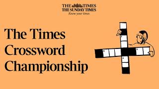 Details LIVE: The Times Crossword Championship 2026 Update