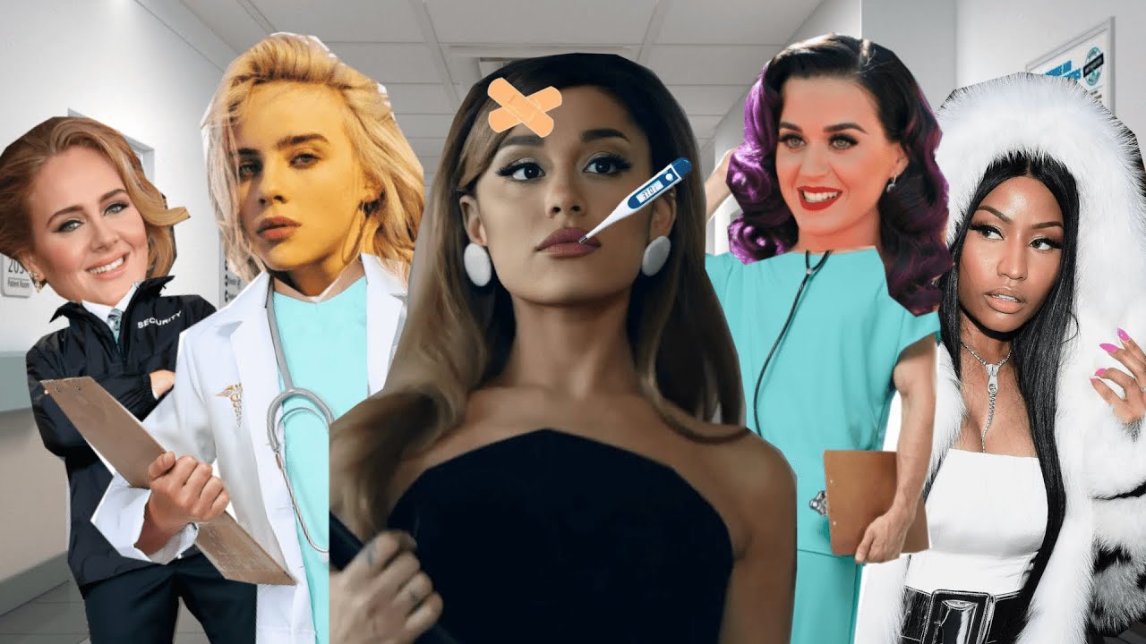 Ariana Grande goes to the hospital
