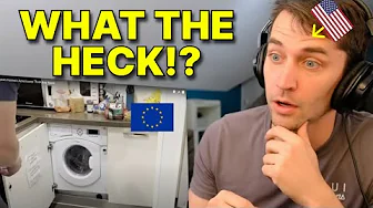 American reacts to 10 Things In European Homes that confuse Americans