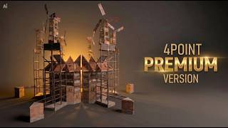 4POINT Premium Version 🔥 | Quad Base &amp; Strong Peaks #rust #rustbase #rustbasedesign #rustbuilding