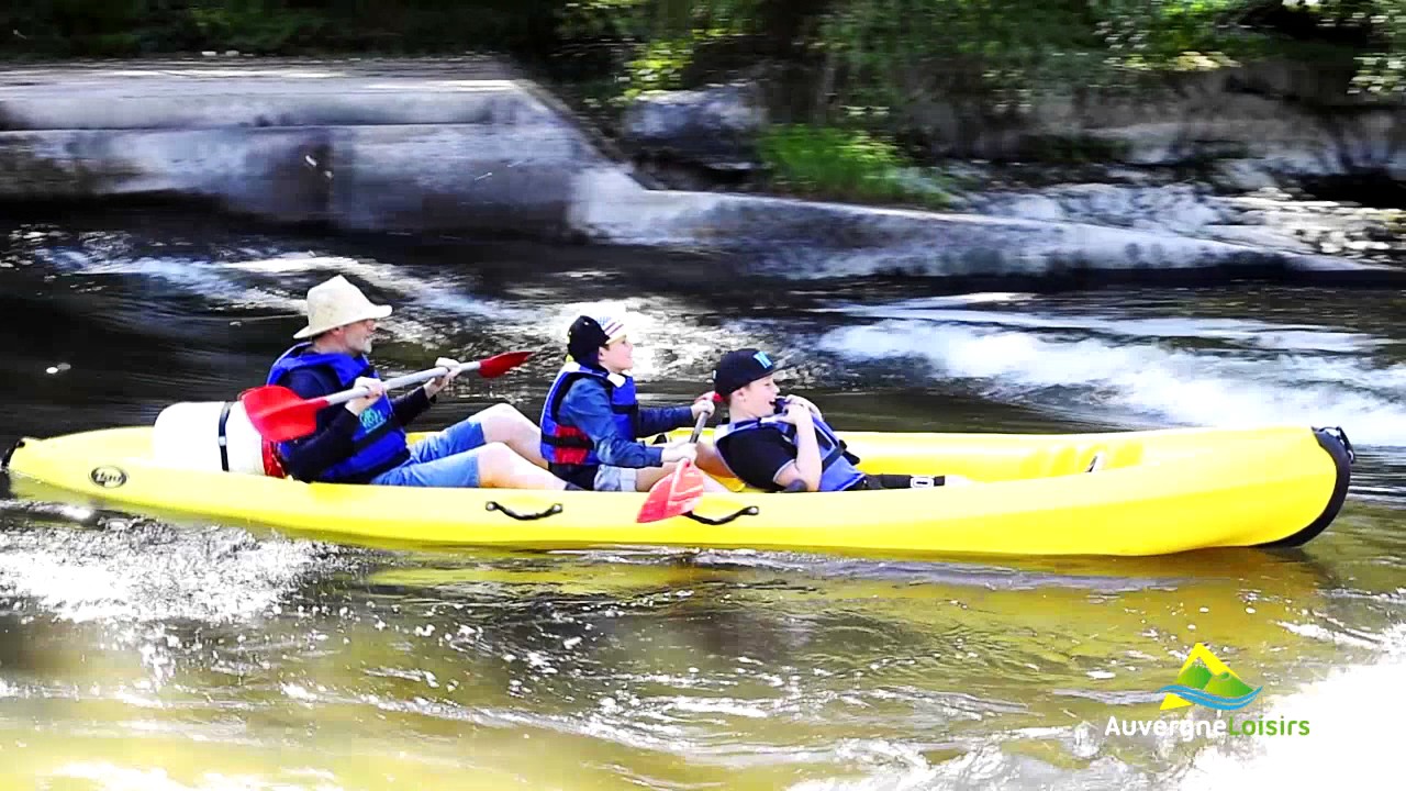 Auvergne Loisirs Canoe YouTube