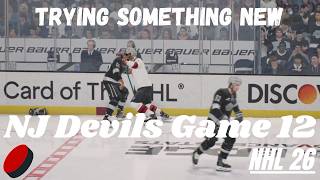 Trying Something New | NJ Devils Game 12/82 | AI vs AI NHL 26 Season Simulation
