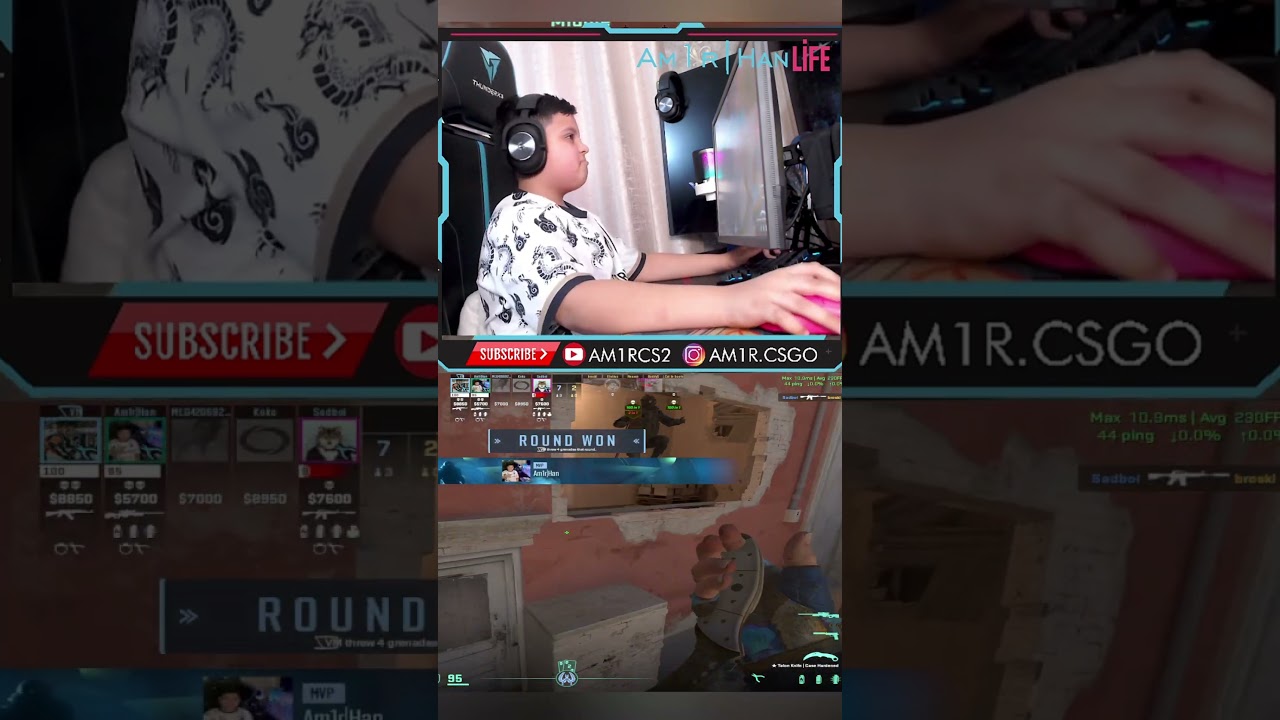 САМЫЙ МОЛОДОЙ ТАЛАНТ CS2: КОЛИБРОВКА В РЕЖИМЕ PREMIER | АМИР 9 ЛЕТ | 2420 ELO 