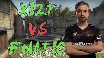 CSGO: POV NiP Xizt vs fnatic (33/19) cobblestone @ ECS Season 3 EU