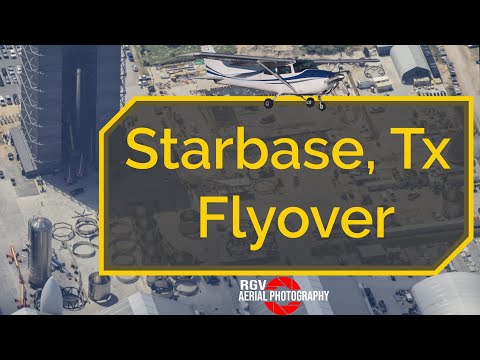 SpaceX Starbase Tx, Flyover (September 23, 2021)