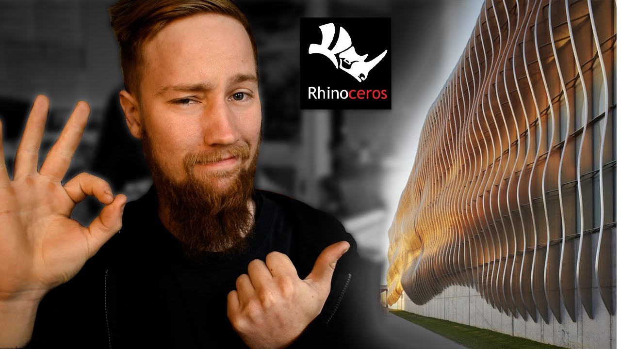 Wave Fin Facade in Rhino Tutorial