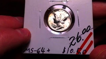 Part-3 "Dimes" of my coin collection