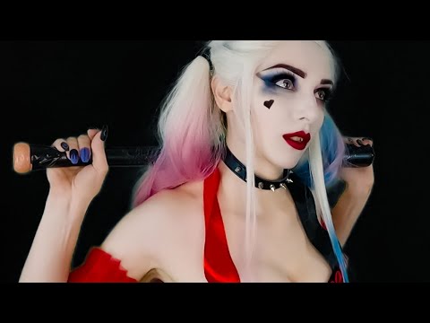 ASMR HARLEY QUINN | Do you want to be mad like me?