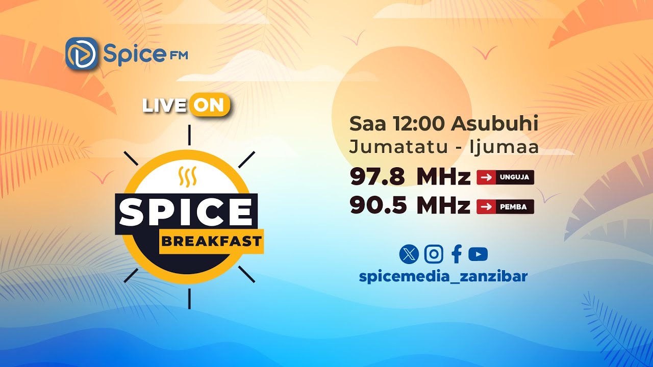 🔴#LIVESPICETV:-SPICE BREAKFAST | JUMATANO | 10/09/2025
