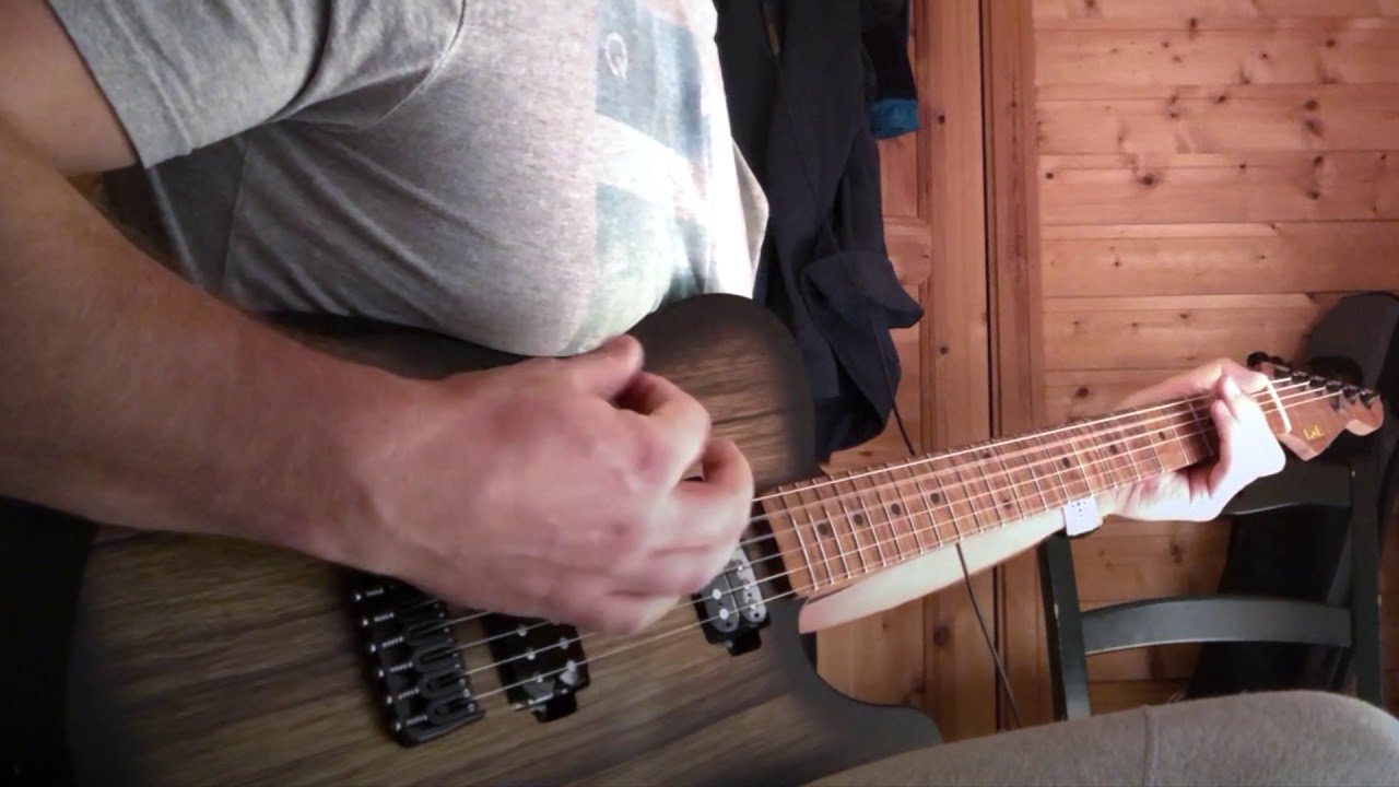 LsL Instruments Baribone - black limba baritone guitar