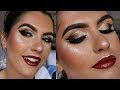 DOUBLE GLITTER LINER NEUTRAL SMOKEY EYE