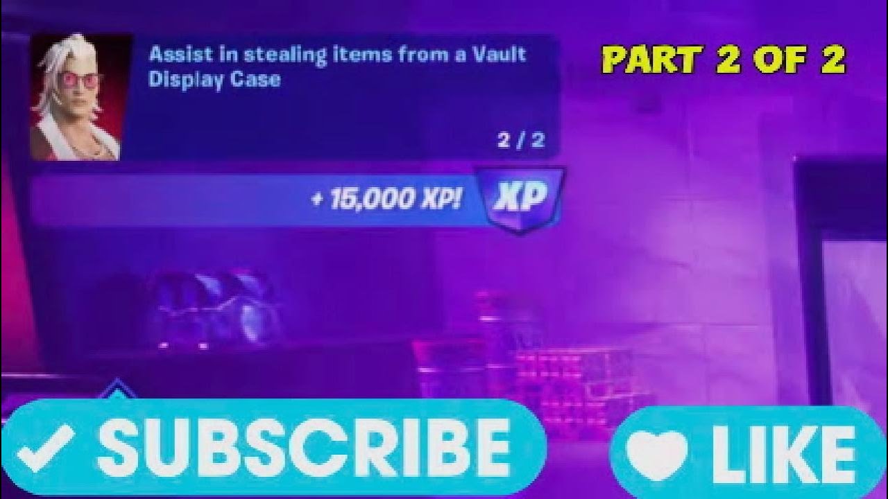 Assist in Stealing Items from a Vault Display Case 2 of 2 YouTube