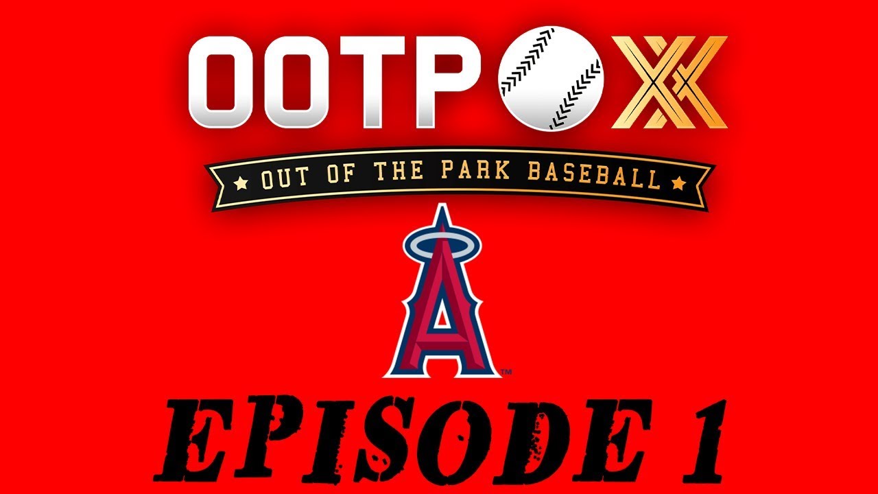Out of the Park Baseball 20 - Angels GM Career Mode Ep.1