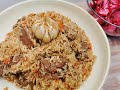 ❤️Plov, leckeres Reisgericht mit zartem Fleisch, Pilaw