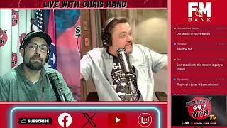 Friday Eve on the Chris Hand Show LIVE until noon!