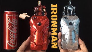 Iron Man Iphone Armor Case using Soda can