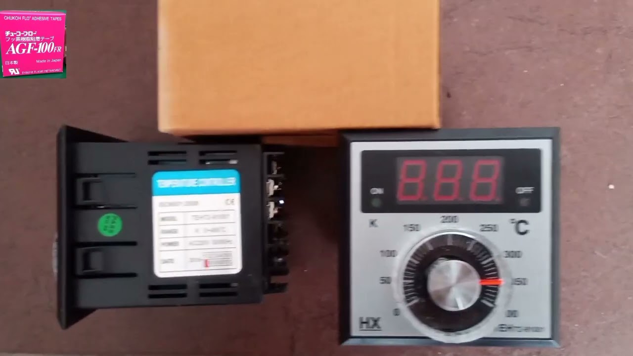 TEH72-91001 (replace TEH 72-92001) Temperature control K 0-400'C 240VAC/380VAC