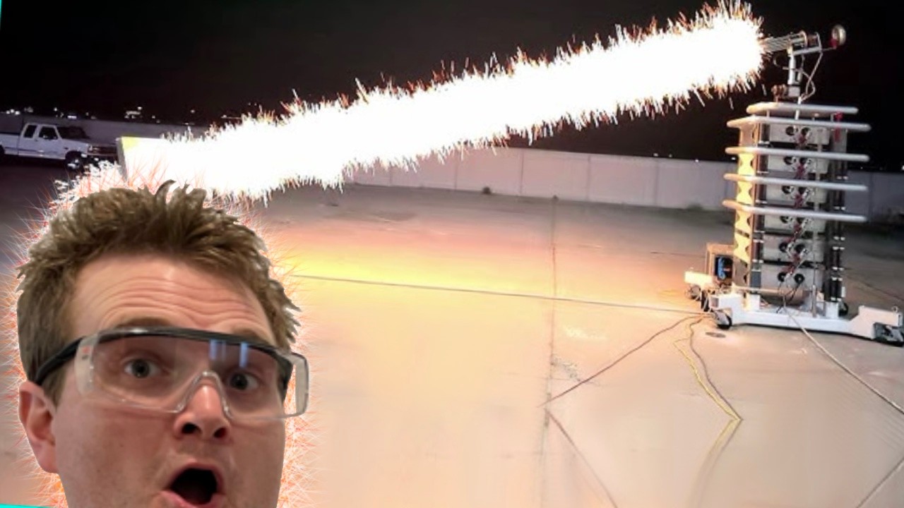 He Built a Lightning Gun - Nuclear Engineer Reacts to Lightning on Demand