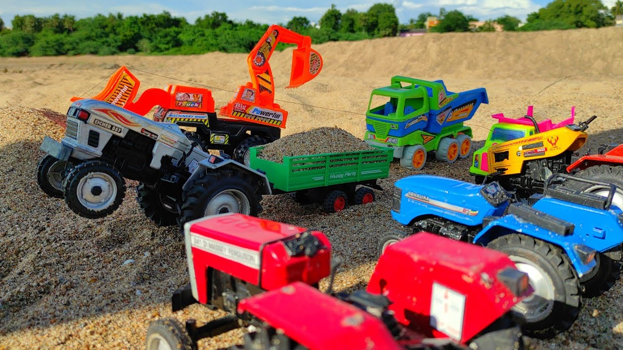 toy tractor videos youtube