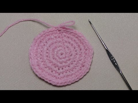 Урок вязания крючком КРУГА. Крючок для начинающих.Lesson crochet circle.