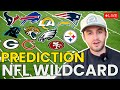 NFL PLAYOFF BETS: Packers-Bears, Rams-Panthers, Bills-Jaguars, Patriots-Chargers