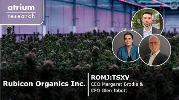Rubicon Organics (ROMJ:TSXV) - Management Interview: CEO Margaret Brodie & CFO Glen Ibbott