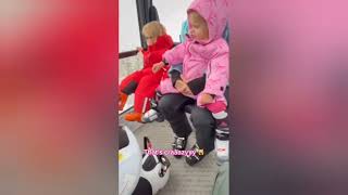 Paris Hilton took her son Phoenix And London, on their very first ski trip - and dad Carter Reum