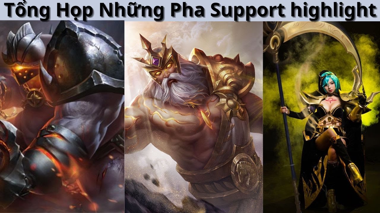 Tổng Hợp Những Pha Các Tướng Support Cực hay | LIÊN QUÂN MOBILE