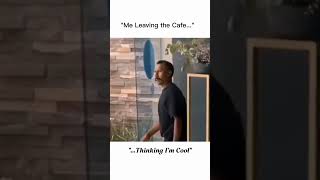 😂 Gangster Walks Into Glass! (EMBARRASSING!) #shorts #meme