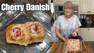 How to make Cherry Cheese Danish | King's Hawaiian Roll Hack